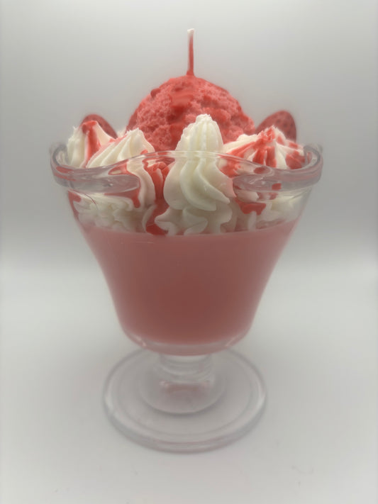 Strawberry Ice Cream Cup